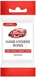 CASE PRICE 6x Lifebuoy Hand Hygiene Wipes - 10 Wipes RRP 6.40 CLEARANCE XL 1